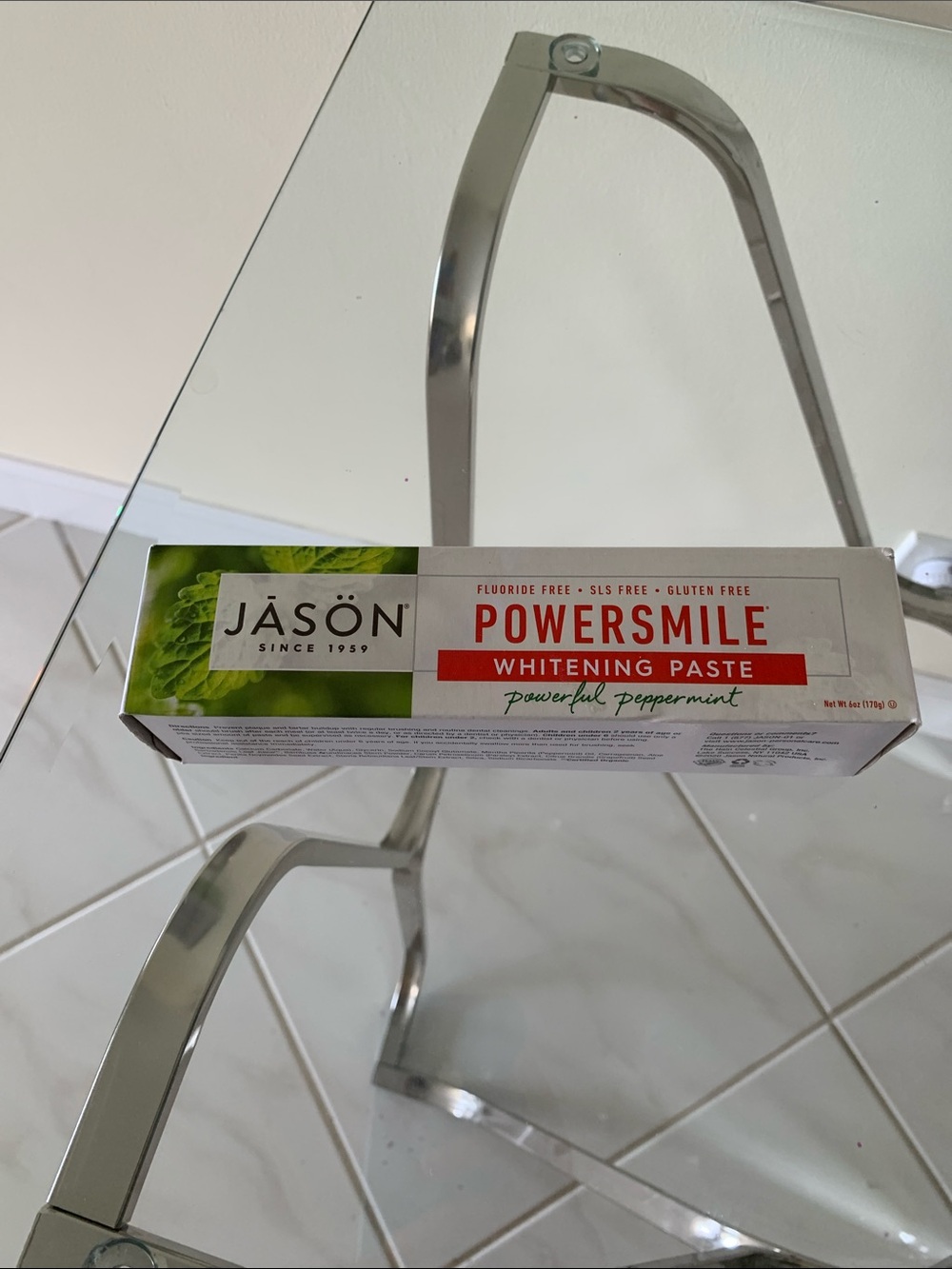 Jason Power Smile toothpaste NIB $8 EA